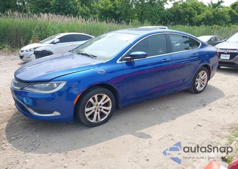2015 Chrysler 200 Limited from USA, damaged, VIN 1C3CCCABXFN568844